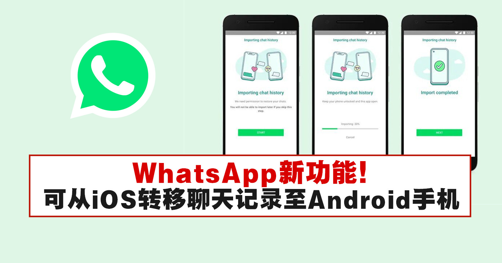 WhatsApp的聊天记录怎么转移？